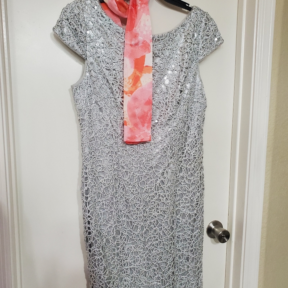 Silver Sparkle Dress
